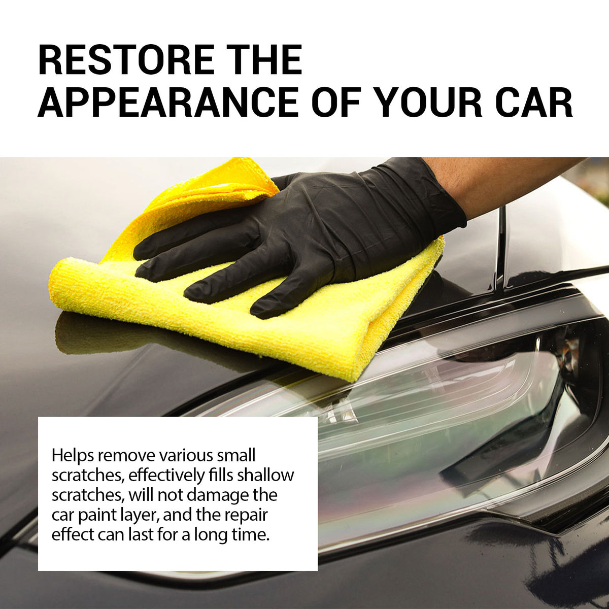 Car scratch repair cream