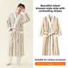 Caramel Wheat Waves-Nightgown+Pants / XXL | US 44 / EU 54