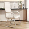 High-Back Leather Ivory Latex Seat