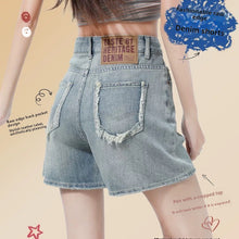 Womens High Waisted Denim Shorts