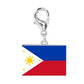 Stainless Steel National Flag Pendant Bracelet