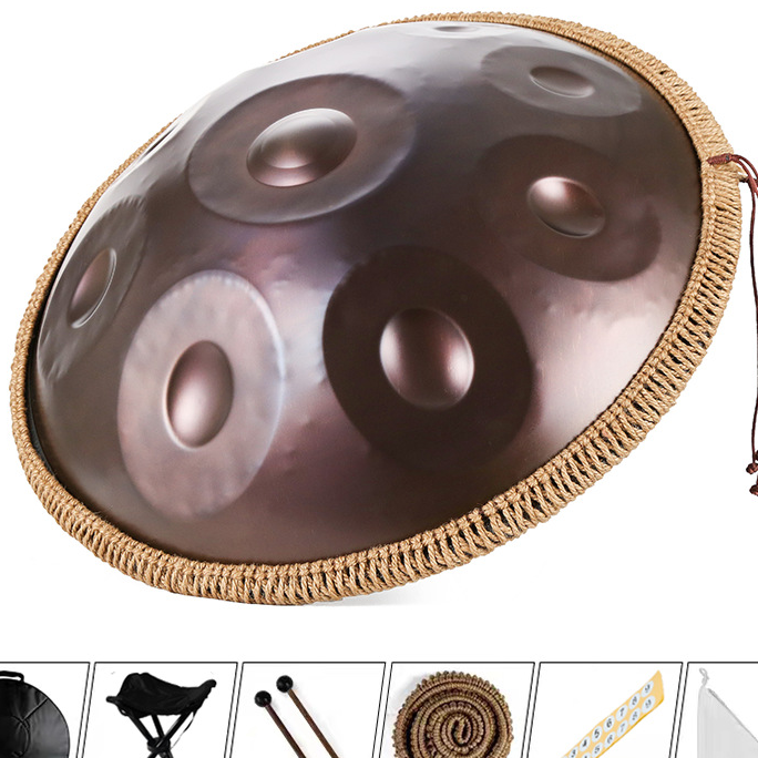 Handpan Steel Drum Musical Instrument