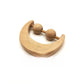 Wooden Baby Rattle Teether Toy | instruction reference image