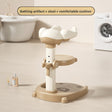 Klassischer beiger Latte-Hocker Anti-Rutsch-Pad