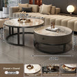 Black Frame, Gray Cabinet, Veined White Stone Tops