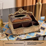 Shell multifunctional tissue box