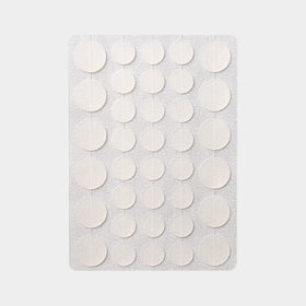 Transparent Round Hydrocolloid Skin Patches, 8 to 14 mm