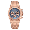Quartz Watch - P926 Rose Gold Blue Dial Steel