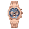 P926 Roségold Blaues Zifferblatt Stahl