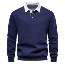 Langarm-Rollkragen-T-Shirt
