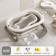 Cream Gray Rack Bath Net Floating Mat