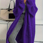 Over-the-knee sweater cardigan