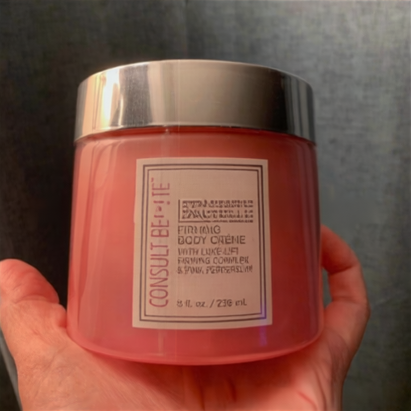 Champagne firming body cream