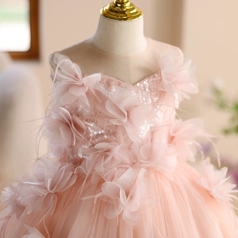 Girls Princess Performance Dress