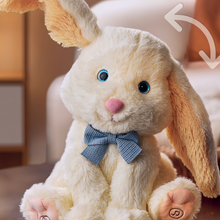 Interactive Talking Plush Bunny with Flapping Ears
