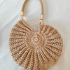 Woven Conch Shell Coin Purse - 2 pu handle
