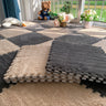 Gray + Light Beige / 30x30x1.0 cm L25 | 12x12x0.4 in