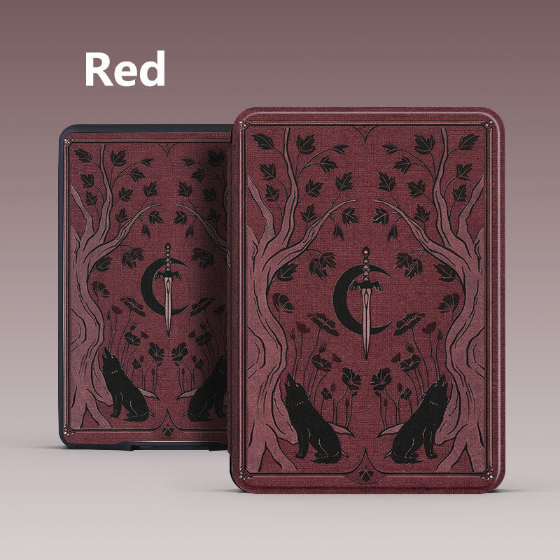 E-Reader Protective Leather Cover | lifestyle in use scene
