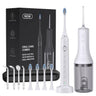 White 4 nozzles + 4 brush heads