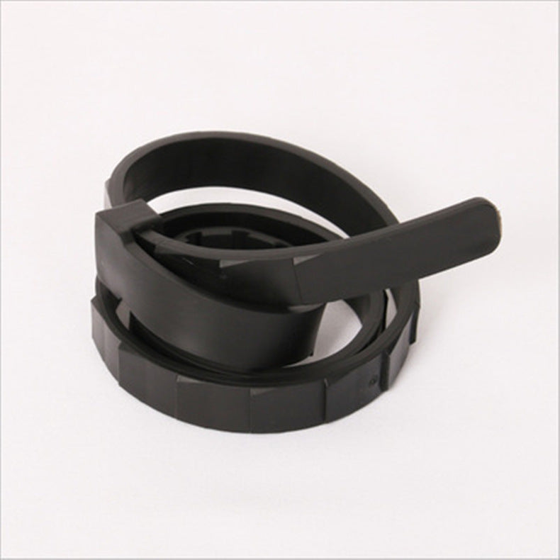 Pink adjustable essential oil pet collar band shown on a plain backdrop