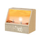 Sunrise wake up light alarm clock with Bluetooth speaker and white noise, off white finish