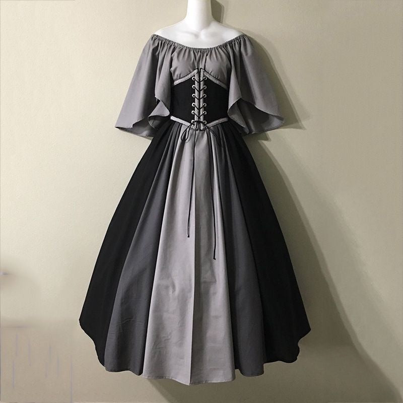 Medieval Color Block Flutter | side profile detail