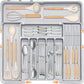Kitchen Tableware Compartment Storage Box