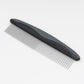 Stainless steel pin pet comb shown in another handle color option