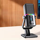 RGB USB Condenser Microphone with Noise Reduction