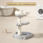 Secondary close view of the baby bath support pole clamp and joint
