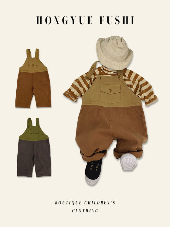 Cotton Suspenders Overalls