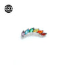 6 marquise silver colors / 1.2*10mm
