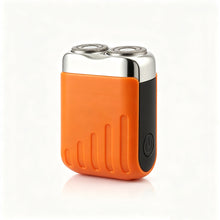 Mini Double Head Rotary Electric Shaver, Rechargeable and Washable
