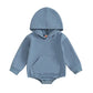 Baby Hooded Jumpsuit Soft Cotton | styled with daily outfit