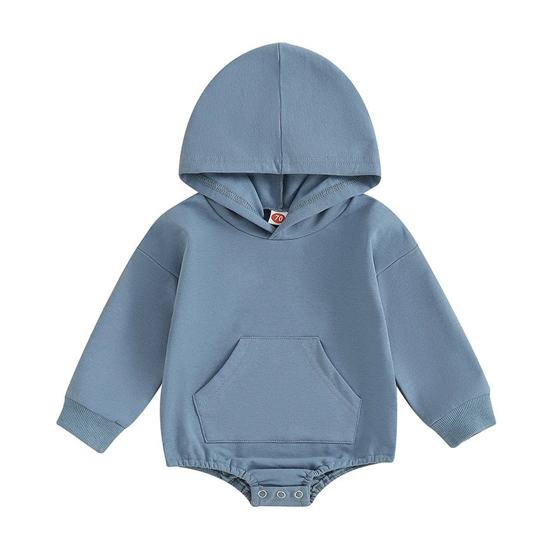 Baby Hooded Jumpsuit Soft Cotton | styled with daily outfit