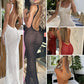 Womens Backless Beach Long Dress for Casual Day, Trip, Relaxed Outing with Easy Styling | top down arrangement layout