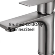 Brushed ColdOnly StainlessSteel