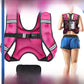Weighted vest shown from a training routine angle