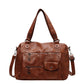 Retro PU Leather Women's Shoulder Tote Bag