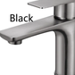Gunmetal gray single lever faucet, option image labeled Black
