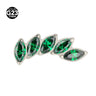 Silver green / 1.2*10mm