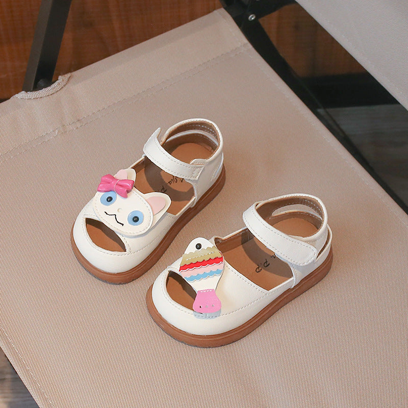Cartoon Baby Sandals Soft Sole | feature highlight close