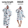 Sharks / Extra long 130cm one size fits all | 51 in