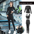 Black Long Sleeve 3pcs