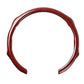 Red carbon fiber pattern steering wheel cover