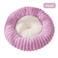 Plush Round Pet Bed