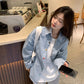 Womens Polo Collar Striped Shirt | lifestyle in use