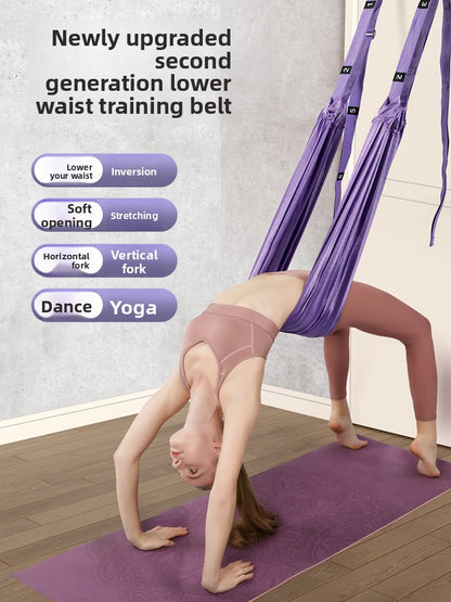 Aerial Yoga Suspension Rope | lifestyle context