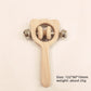 Wooden Baby Rattle Teether Toy | off-white background hero