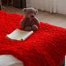 Bright Red / 2.1kg 130x170cm